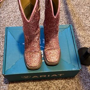 Roper Women's Glittering Pink Heeled Boots